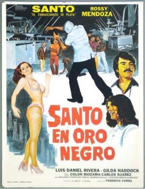 Santo en Oro Negro (1975) poster